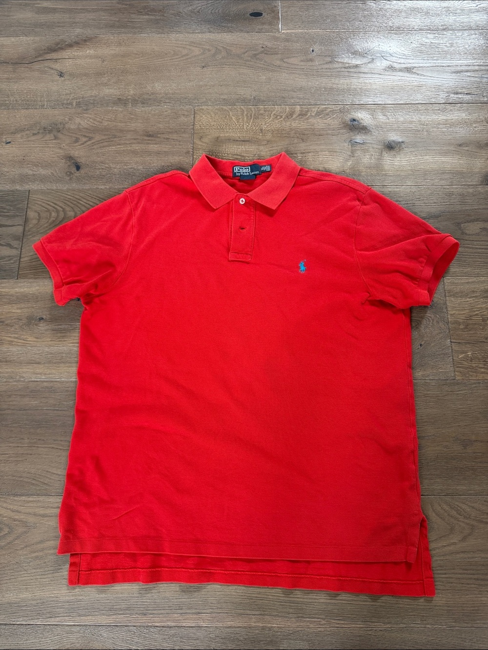 Polo by Ralph Lauren Red Polo with Contrast Pony